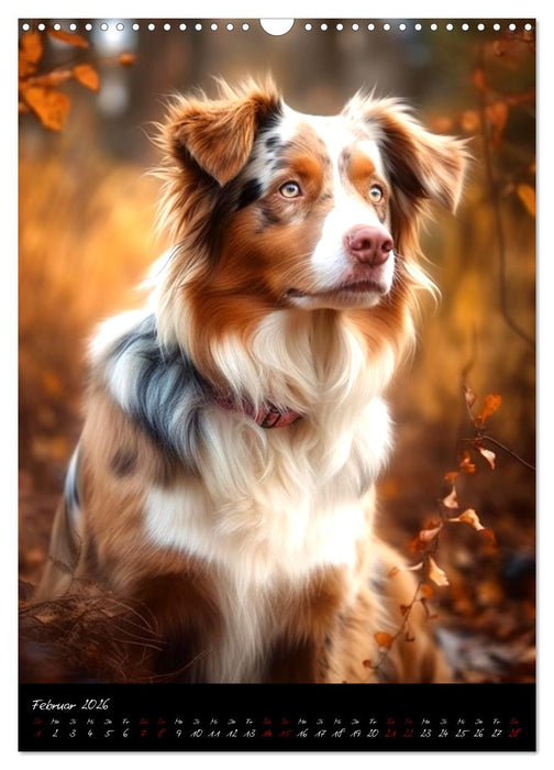 Australian Shepherd (CALVENDO Wandkalender 2026)