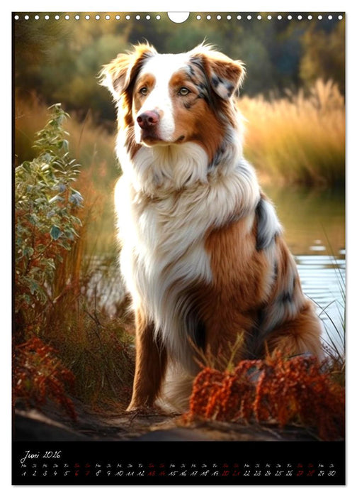 Australian Shepherd (CALVENDO Wandkalender 2026)