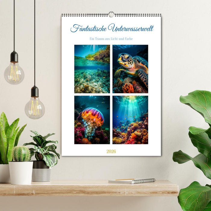 Fantastische Unterwasserwelt (CALVENDO Wandkalender 2026)