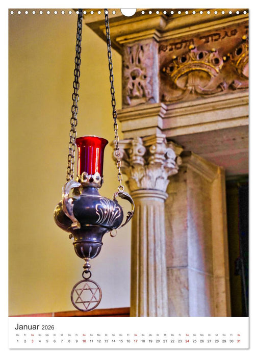 Davidschilde (CALVENDO Wandkalender 2026)