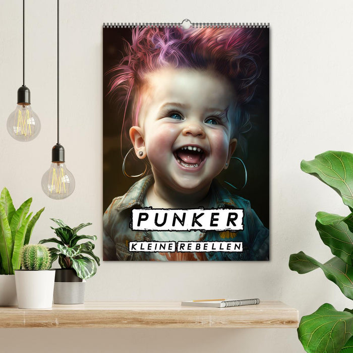 Punker Kleine Rebellen (CALVENDO Wandkalender 2026)