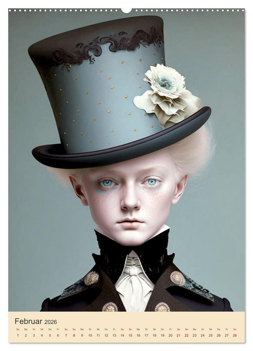 Die Hutträger (CALVENDO Premium Wandkalender 2026)