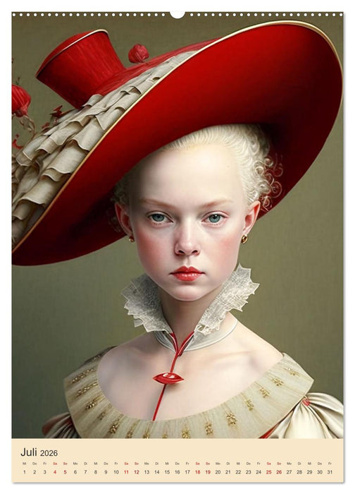 Die Hutträger (CALVENDO Premium Wandkalender 2026)