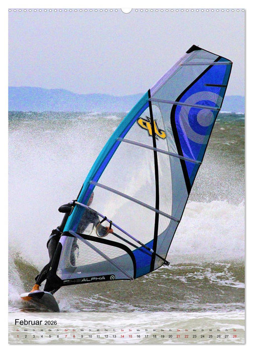 Windsurfen - Fun pur (CALVENDO Premium Wandkalender 2026)