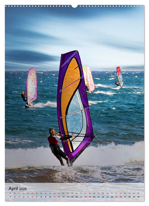 Windsurfen - Fun pur (CALVENDO Premium Wandkalender 2026)