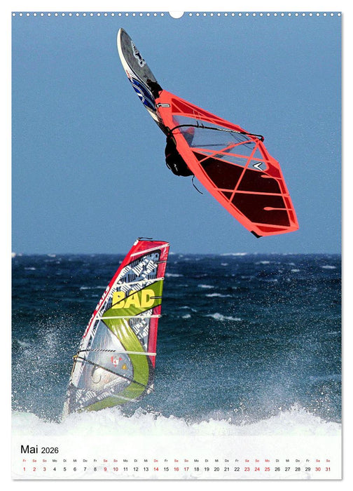 Windsurfen - Fun pur (CALVENDO Premium Wandkalender 2026)