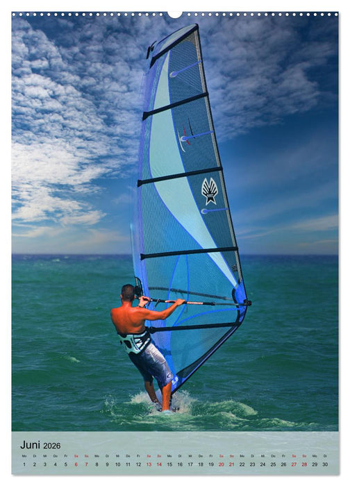 Windsurfen - Fun pur (CALVENDO Premium Wandkalender 2026)