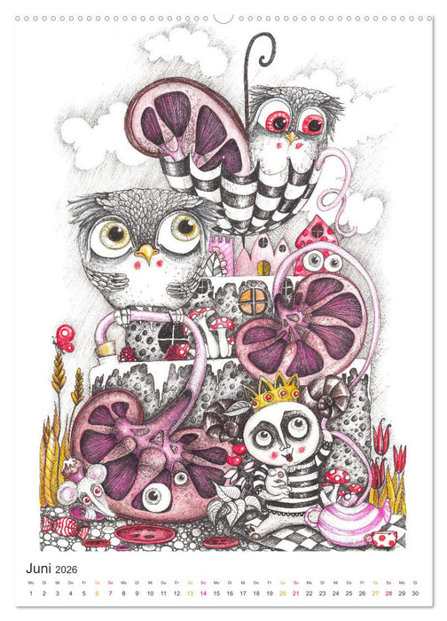 Das geheime Leben der Organe (CALVENDO Premium Wandkalender 2026)