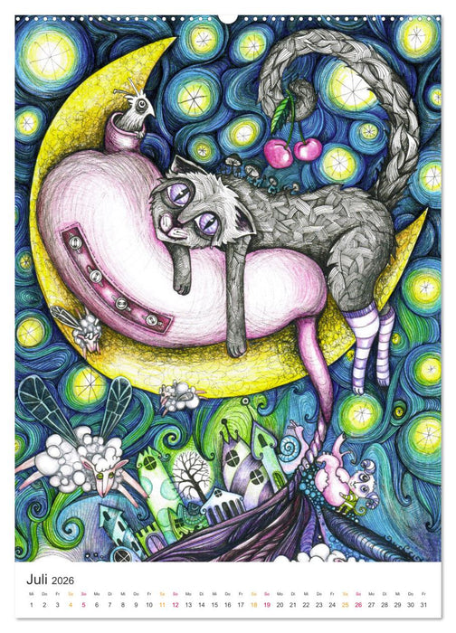 Das geheime Leben der Organe (CALVENDO Premium Wandkalender 2026)