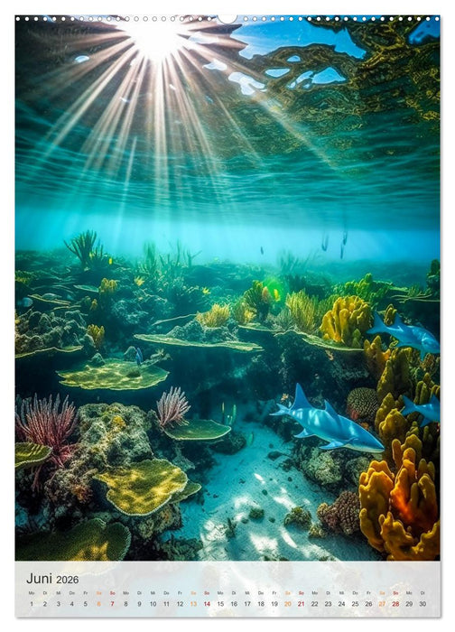 Fantastische Unterwasserwelt (CALVENDO Premium Wandkalender 2026)