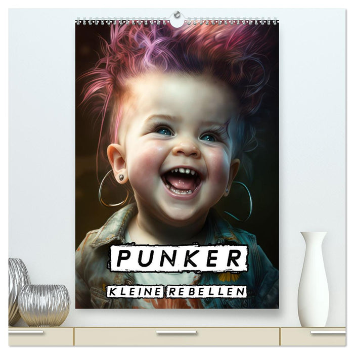 Punker Kleine Rebellen (CALVENDO Premium Wandkalender 2026)