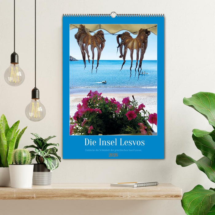 Entdecke die Schönheit der griechischen Insel Lesvos (CALVENDO Wandkalender 2026)