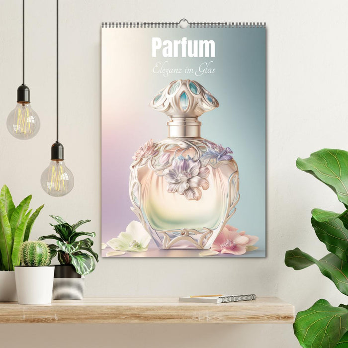 Parfum Eleganz im Glas (CALVENDO Wandkalender 2026)