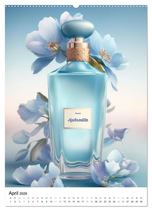 Parfum Eleganz im Glas (CALVENDO Wandkalender 2026)