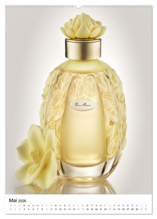Parfum Eleganz im Glas (CALVENDO Wandkalender 2026)