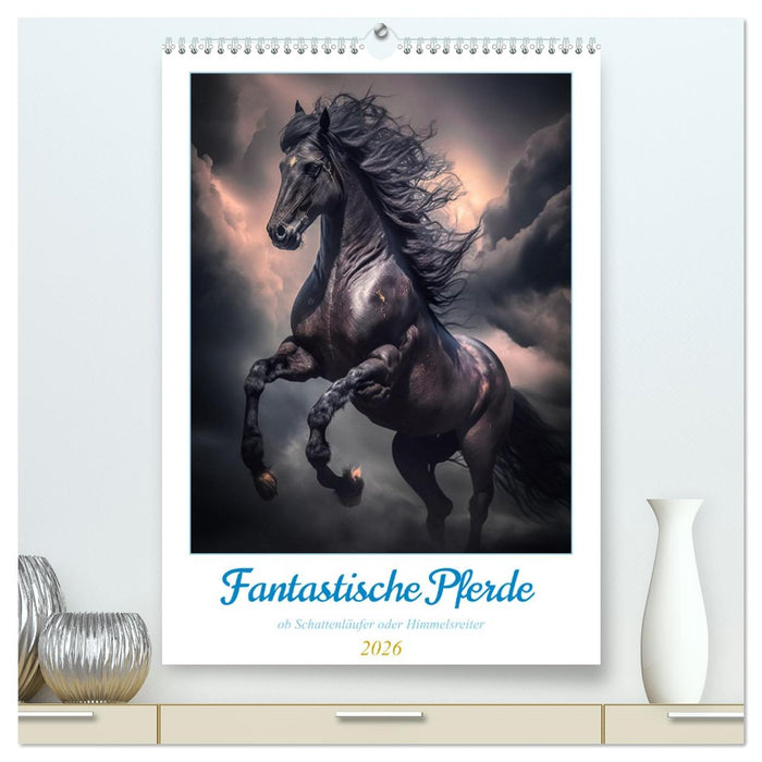 Fantastische Pferde (CALVENDO Premium Wandkalender 2026)