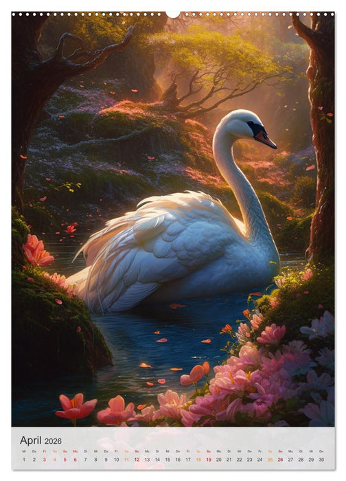 Fantastische Vogelwelt (CALVENDO Wandkalender 2026)