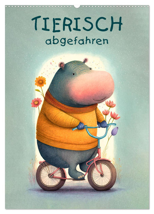 Tierisch abgefahren (CALVENDO Wandkalender 2026)