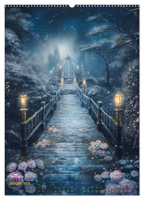 Traumwelten (CALVENDO Premium Wandkalender 2026)