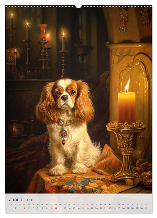 Cavalier King Charles Spaniel (CALVENDO Premium Wandkalender 2026)