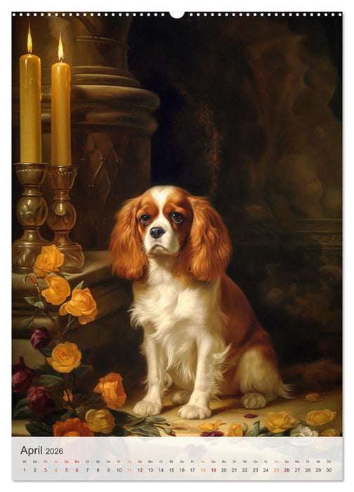 Cavalier King Charles Spaniel (CALVENDO Premium Wandkalender 2026)