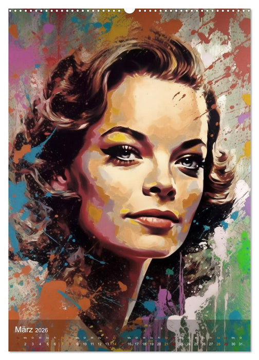 Prominente Persönlichkeiten für immer in unseren Herzen (CALVENDO Wandkalender 2026)