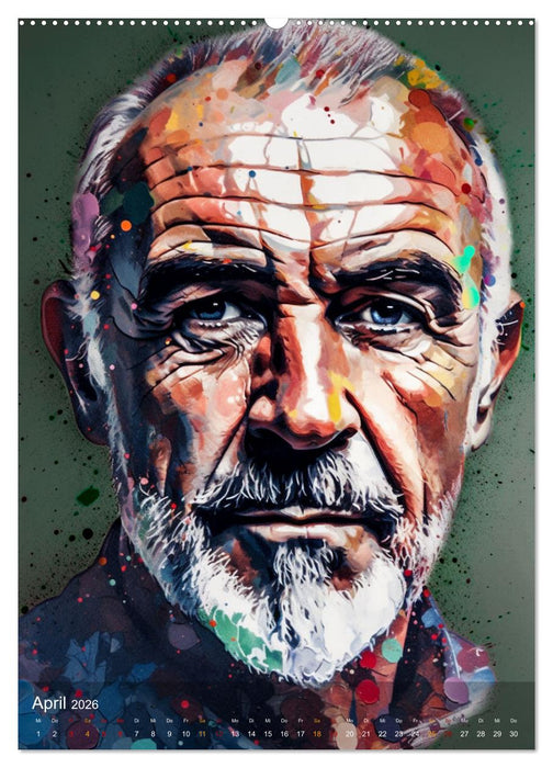Prominente Persönlichkeiten für immer in unseren Herzen (CALVENDO Wandkalender 2026)