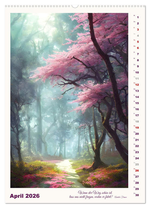 Wege der Fantasie (CALVENDO Premium Wandkalender 2026)