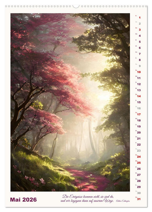 Wege der Fantasie (CALVENDO Premium Wandkalender 2026)