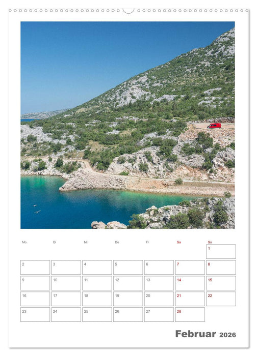 Camper Träume Urlaub auf vier Rädern (CALVENDO Wandkalender 2026)
