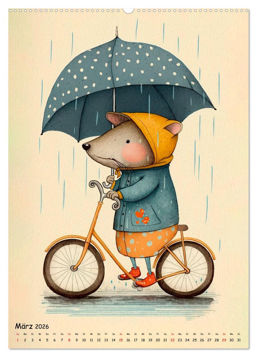 Tierisch abgefahren (CALVENDO Premium Wandkalender 2026)