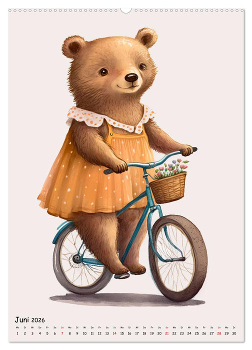 Tierisch abgefahren (CALVENDO Premium Wandkalender 2026)