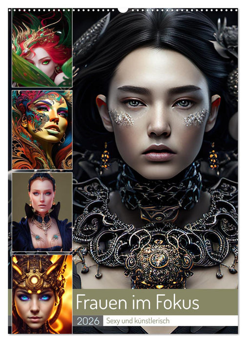 Frauen im Fokus (CALVENDO Wandkalender 2026)