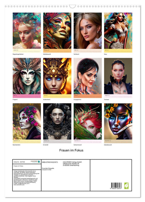 Frauen im Fokus (CALVENDO Wandkalender 2026)