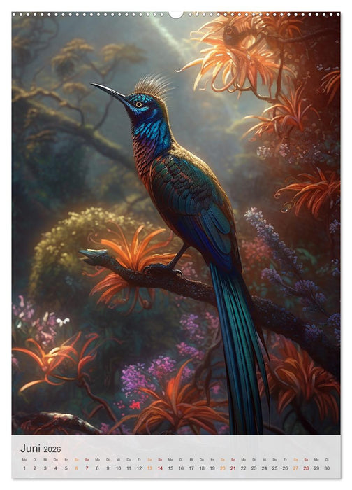 Fantastische Vogelwelt (CALVENDO Premium Wandkalender 2026)