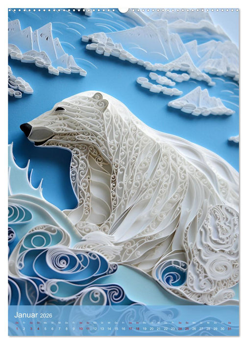 Wunder aus Papier (CALVENDO Premium Wandkalender 2026)