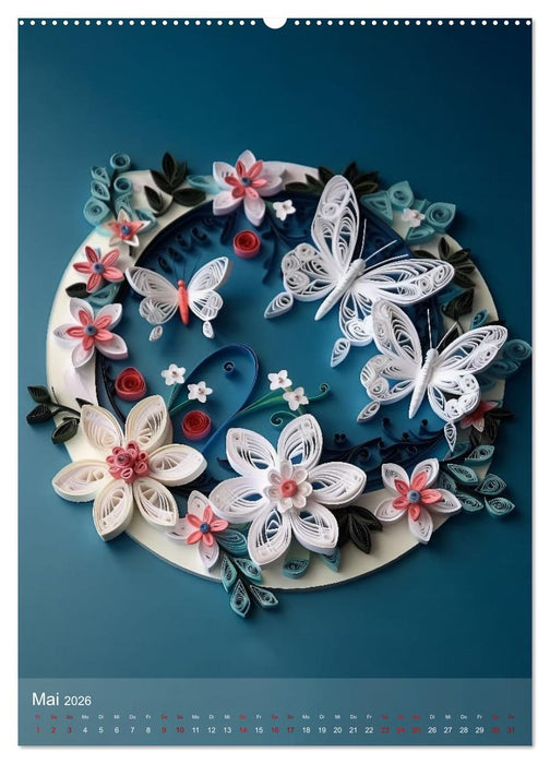 Wunder aus Papier (CALVENDO Premium Wandkalender 2026)