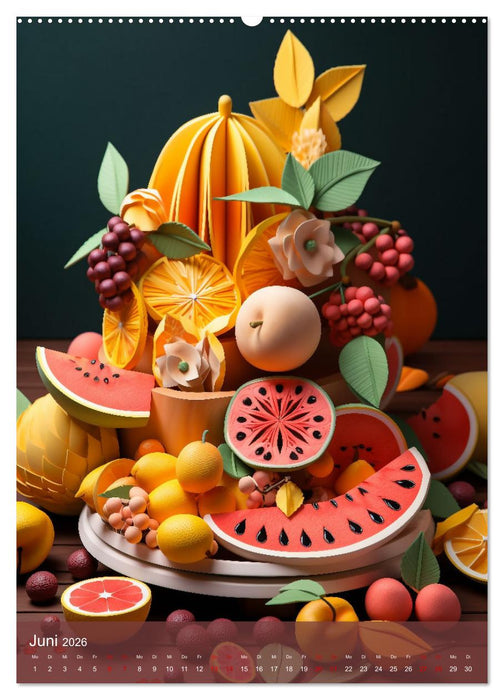 Wunder aus Papier (CALVENDO Premium Wandkalender 2026)