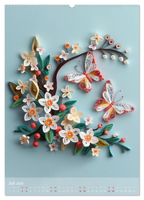 Wunder aus Papier (CALVENDO Premium Wandkalender 2026)