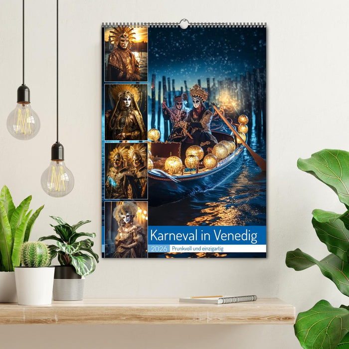 Karneval in Venedig (CALVENDO Wandkalender 2026)