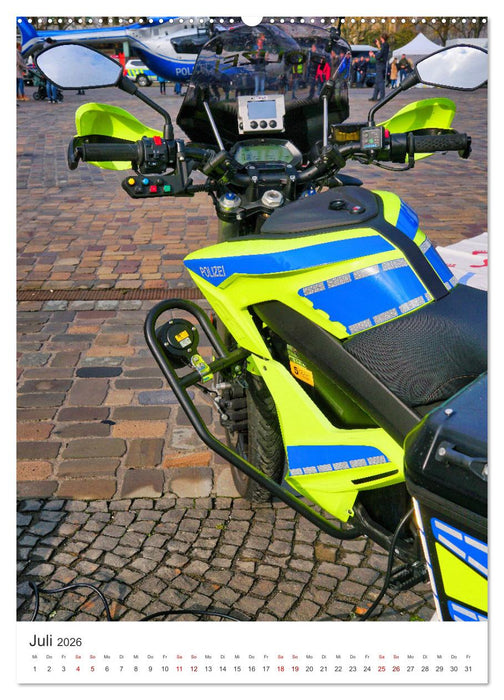 Tag der Polizei (CALVENDO Premium Wandkalender 2026)