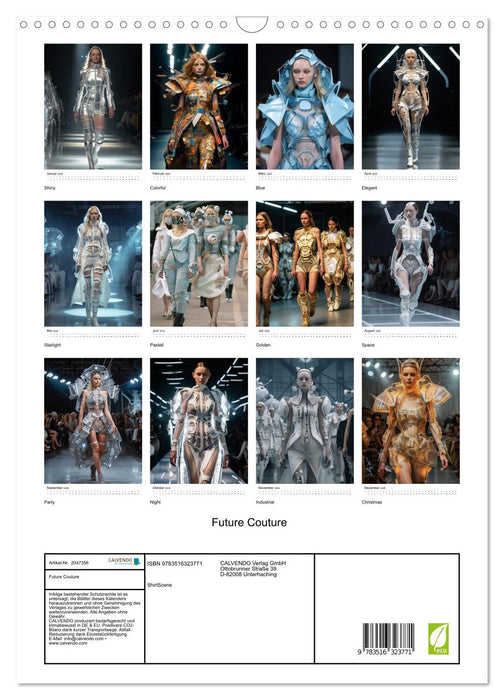 Future Couture (CALVENDO Wandkalender 2026)
