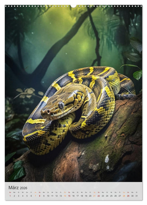 Wilde Tierkinder (CALVENDO Premium Wandkalender 2026)