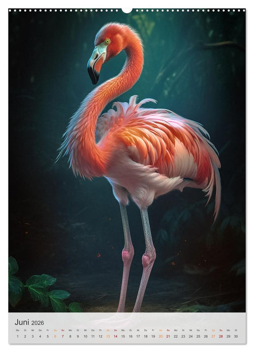 Wilde Tierkinder (CALVENDO Premium Wandkalender 2026)