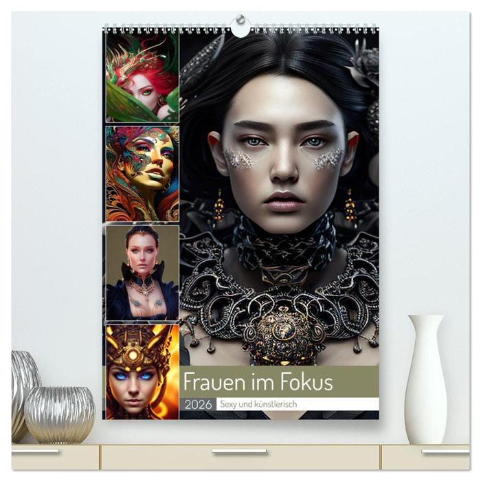 Frauen im Fokus (CALVENDO Premium Wandkalender 2026)