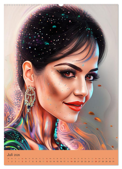 Frauen im Fokus (CALVENDO Premium Wandkalender 2026)