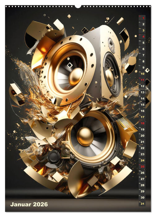 LAUT STARK EXPLOSIV (CALVENDO Wandkalender 2026)