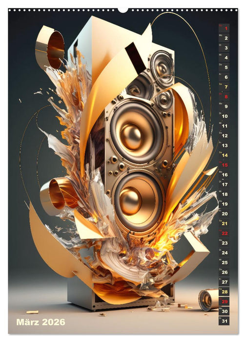LAUT STARK EXPLOSIV (CALVENDO Wandkalender 2026)