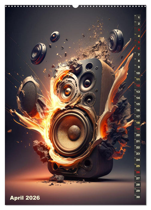 LAUT STARK EXPLOSIV (CALVENDO Wandkalender 2026)