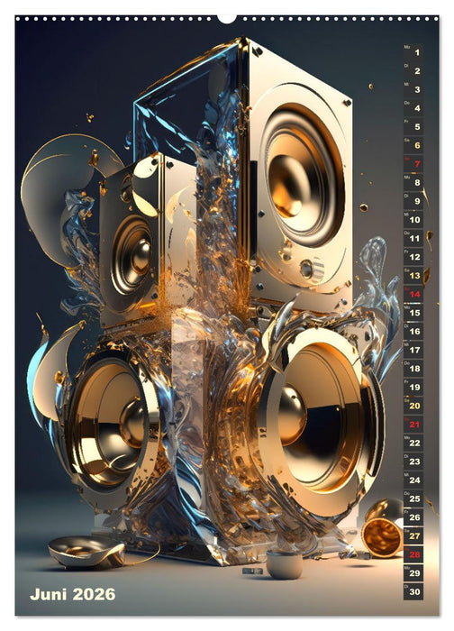 LAUT STARK EXPLOSIV (CALVENDO Wandkalender 2026)